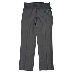 Neu mit Etikett Lauren Ralph Lauren UltraFlex Anzughose klassische Passform grau 34 x 32 (35 x 32,5) - Bild 1 von 10