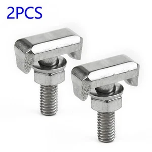 Stainless Steel 2pcs T-Bolts Battery Terminal Connectors #19116852 Useful - Picture 1 of 12