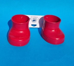 BUILD A BEAR Paddington Bear Red Rubber Boots BNWT - Picture 1 of 6