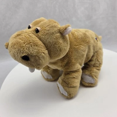 Ganz Webkinz HM384 MUD HIPPO 9” Plush Stuffed Toy - No Code - Image 1 of 4