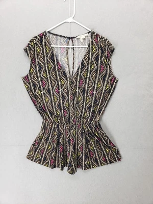 BCBG поколения Детский комбинезон маленький Tribal Geo печать без рукавов Summer комбинезон - Изображение 1 из 4