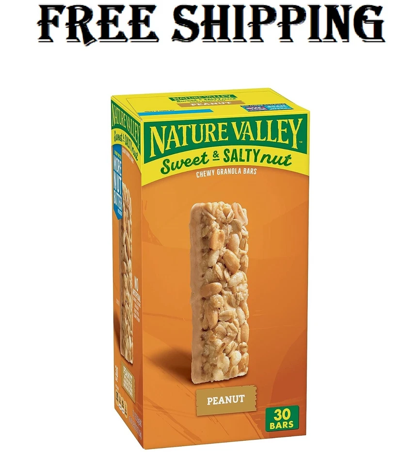 Nature Valley Sweet & Salty Peanut Granola Bars - 30ct