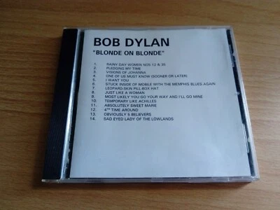 Bob Dylan Blonde On Blonde 14 Track CD (Promo Release) - Image 1 of 3