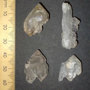 Quartz Sceptres crystals natural mini thumbnail specimens bundle lot 90ct - Bild 1 von 5