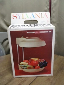 Vintage Sylvania Sun Bowl Home Ripener w/ Gro Lux Wide Spectrum Lamp - Picture 1 of 12
