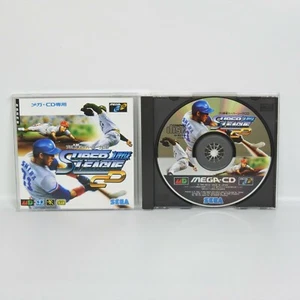 Pro Baseball SUPER LEAGUE CD Sega Mega CD mcd - Picture 1 of 2