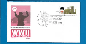 Scott 2838h Red Ball Express Ft Dix Jun 6, 1994 ARTMASTER FDC CK2 - Picture 1 of 1