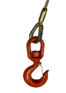 WINCH LINE Rollback 3/8” x 50’ Abschleppwagen Abschleppseil EIPS Stahlkern mit Drehgelenk - Bild 1 von 10