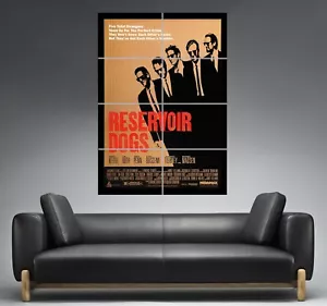 Reservoir Dogs Cinema Wall Poster Movie Film Classic Format A0 - Picture 1 of 1