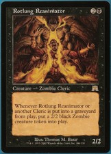 Rotlung Reanimator Onslaught NM Black Rare MAGIC MTG CARD (ID# 210841) ABUGames