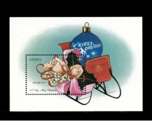 Liberia 1999 - Christmas / Santa Clause - Souvenir Stamp Sheet - MNH - Picture 1 of 1