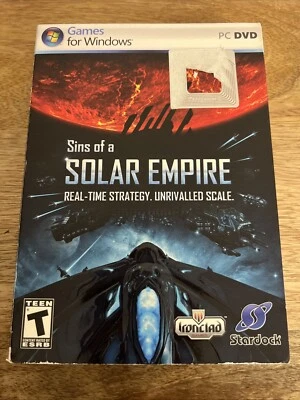 Sins Of A Solar Empire Video Game Pc Cd-ROM T-Teen  - Image 1 of 4