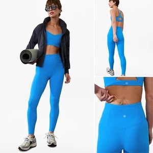 Neu mit Etikett Athleta Ultra High Rise Elation Tight SMALL TALL S/T Ultramarin Stretch - Bild 1 von 9