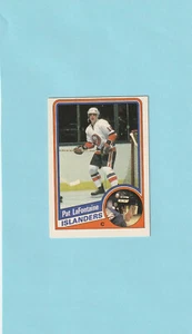 Tarjeta PAT LaFONTAINE NHL 1984 O Pee Chee # 129 Islanders Hockey OPC - Imagen 1 de 2