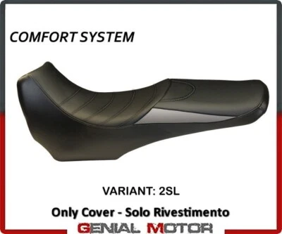 Rivestimento sella Verona Comfort System Argento(SL)T.I.YAMAHA TDM 900 2002>2013 - Immagine 1 di 2