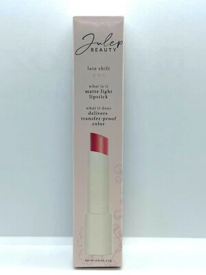 Juego de 2 lápiz labial Julep Beauty luz mate horas extras 0,11 oz nuevo en caja Foto 1 de 2