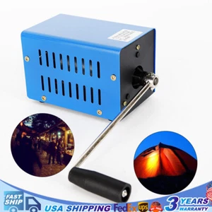 Portable Hand Manual Crank 20W Emergency Power Generator Electric USB Charger - Picture 1 of 11