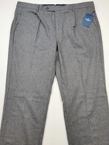 Hackett London Herren UK 36L gewaschene Wollhose brandneu mit Etikett Notting Hill Modell in grau - Bild 1 von 21