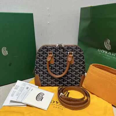 Bolso Goyard Genuino Vendôme Mini Negro Bronceado Correa Genuina Incluye Paquete Completo Foto 1 de 4