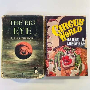 Science Fiction Vintage HB/DJ Novels Max Ehrlich Barry Longyear 1949 and 1980 - Picture 1 of 4