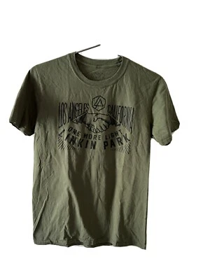 Camiseta Linkin Park Verde Mujer Talla Mediana Una Más Ligera L.A. NUEVA Foto 1 de 4