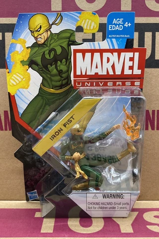 IRON FIST Marvel Universe 3.75 Inch Scale Action Figure NEW Cover