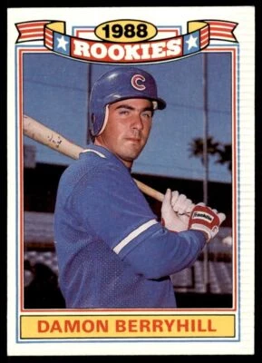 1989 Topps Rookies Damon Berryhill B Baseball Cards #4 - Image 1 of 2