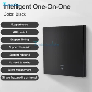 WiFi Smart Controller Switch Bluetooth Voice Control Panel Wall-Mounted Switch - Bild 1 von 47