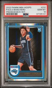 2022-23 NBA Hoops Premium Box Set #231 Paolo Banchero 30/199 (RC) PSA 10 - Imagen 1 de 3