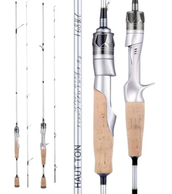 Fishing Rod Carbon Fiber Fast Action Ultra Light High Sensitivity Freshwater Rod - Image 1 of 4