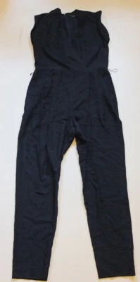 Overall Theory Jumpsuit Taglia 10 40 Blu Stretch Come Nuovo Modello: Provence - Immagine 1 di 4