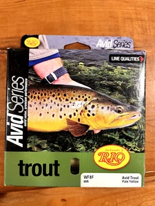 Jim Vincent's Rio Avid Series Trout WF8F Pale Yellow 90ft - Picture 1 of 2