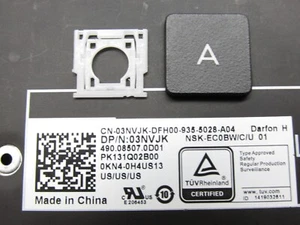 Einzelne Schlüsselkappe + Clip für Dell Inspiron 17 7773 von 3NVJK Modell NSK-EC0BW/C/U - Bild 1 von 1