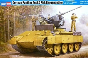 Hobbyboss 1:35 Panther Ausf.D Flak Bergepanther German AA SPG Modellbausatz - Bild 1 von 5