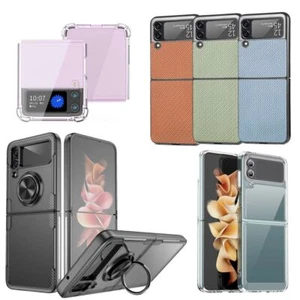 Ochrona Etui na telefon komórkowy do Galaxy Z Flip 3 4 5G Pokrowiec Case Cover Wallet Carbon Nowe - Zdjęcie 1 z 89