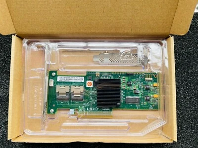 LSI 9240-8i (FW:P20 IT Mode LSI 9211-8I ) 6Gbps SAS HBA ZFS FreeNAS unRAID - Image 1 of 4