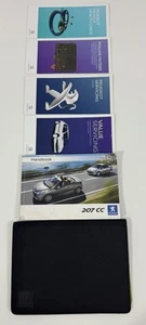 PEUGEOT 207 CC OWNERS HANDBOOK/MANUAL WITH WALLET BLACK 2007-2014 (2008 Ed) - Picture 1 of 10