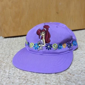VTG Disney Hercules Meg Megara Snapback Hat Youth Boys OS Purple American Needle - Picture 1 of 15