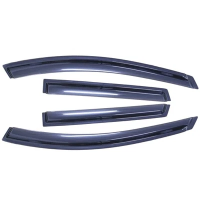 4 viseras de ventana fuera de canal para Nissan Rogue 2009-2013 2014-2015 Rogue Select Foto 1 de 4