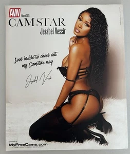 AVN Magazine The Business Of Pleasure Camstar Jezabel Vassir March 2021 - Picture 1 of 1