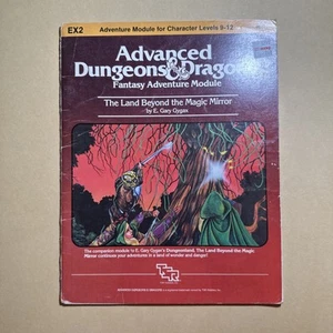 EX2 AD&D Module The Land Beyond the Magic Mirror TSR (1983) 25A1666 - Picture 1 of 2