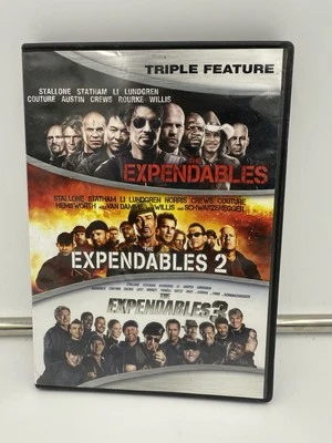 The Expendables | 1 2 3 Triple Feature DVD Trilogy Collection Stallone - Image 1 of 4