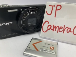 READ English SONY Cybershot DSC-WX220 black 18.2MP 10x Zoom Digital Camera  1745 - Picture 1 of 20