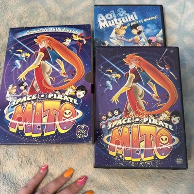 Space Pirate Mito Complete Anthology 6 DVD Set with Aoi & Mutsuki Anime Works - Image 1 of 4
