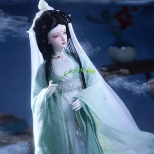 Muñeca Bare 1/4 BJD Maquillaje Facial Compasión Guanyin Bodhisattva Hecho a Mano Regalos Juguete - Imagen 1 de 10