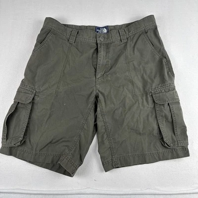 Pantalones Cortos Carga North Face Para Hombres Verde Oscuro Talla 34 Ripstop Militar Senderismo Aire Libre Foto 1 de 4
