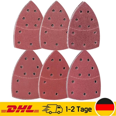 Delta Dreieck Schleifpapier für Bosch Deltaschleifer Parkside P40-P240 - Bild 1 von 4