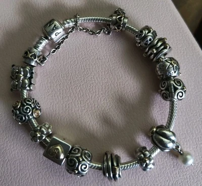   Pandora  Armband ca.19 cm - Bild 1 von 2