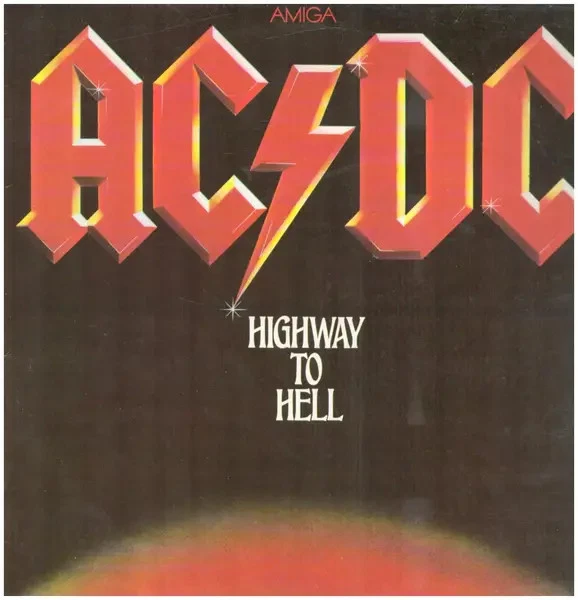 AC/DC Highway To Hell RED LABELS Amiga Vinyl LP - Immagine 1 di 1