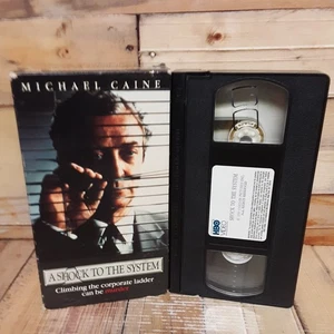 A Shock To The System VHS Used Michael Caine Thriller Murder Corporate - Picture 1 of 4